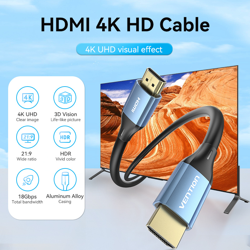 Vention HDMI كابل 4K 2.0 كابل  - مراجعة Gaming Console Bundle وسعره
