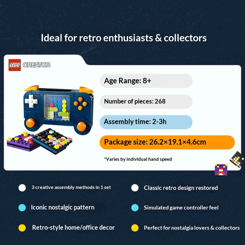 مجموعة مكعبات بناء ليجو كريتور - مراجعة Gaming Console Games وسعره