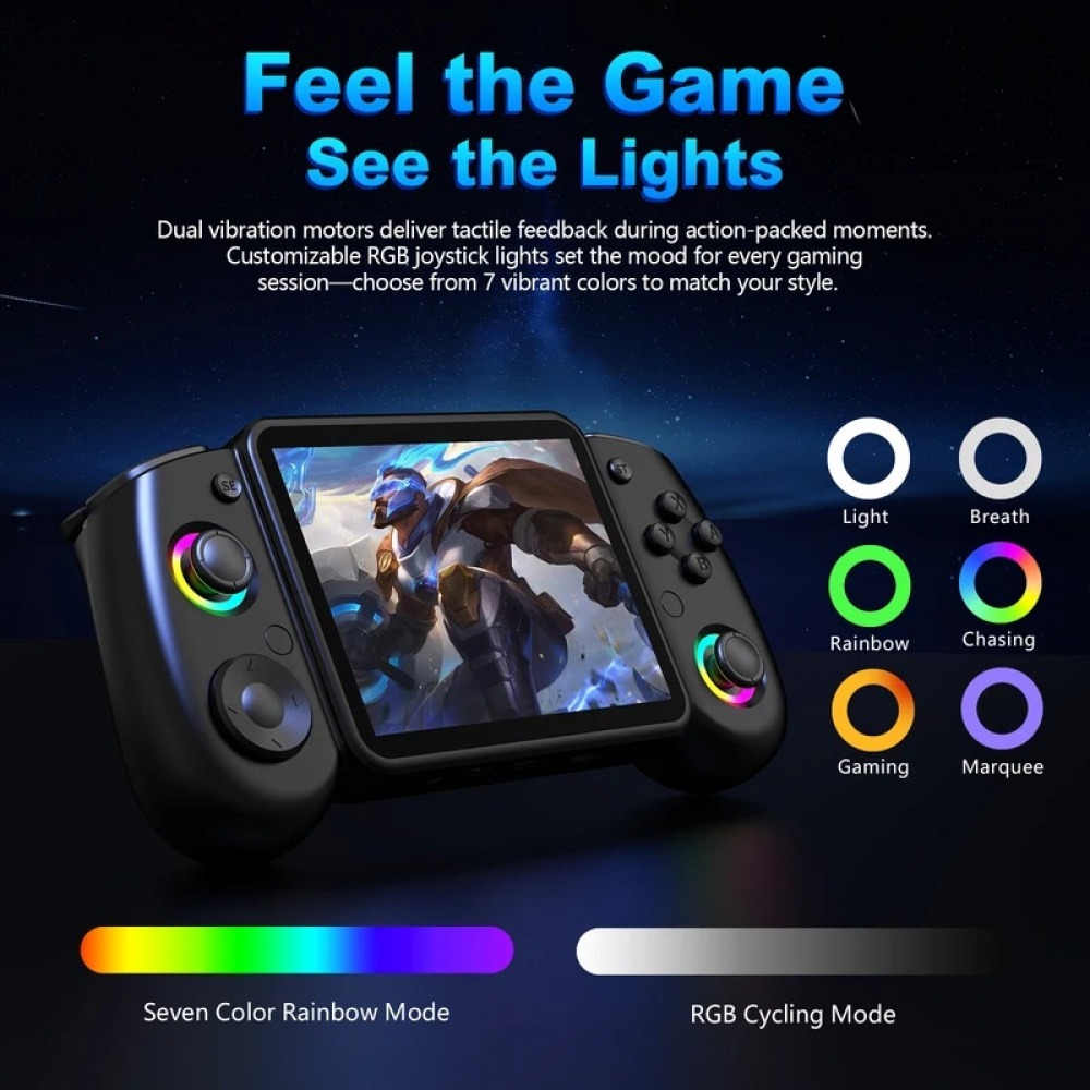 جهاز ألعاب محمول ريترو RG43H P - مراجعة Gaming Console Under 500 وسعره