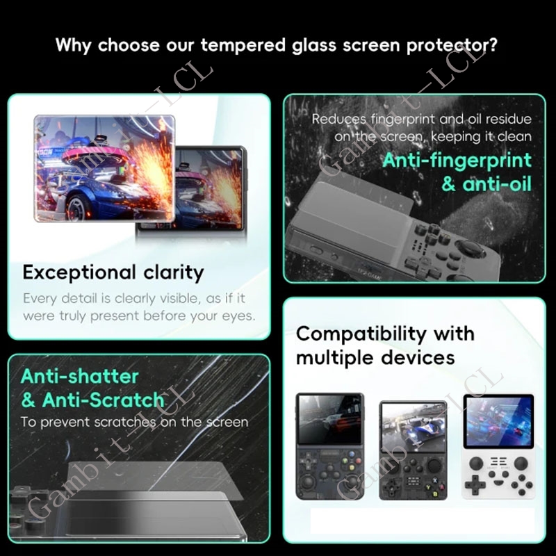 2 قطعة ل ANBERNIC RG40XX H وحد - مراجعة Gaming Console Anbernic وسعره