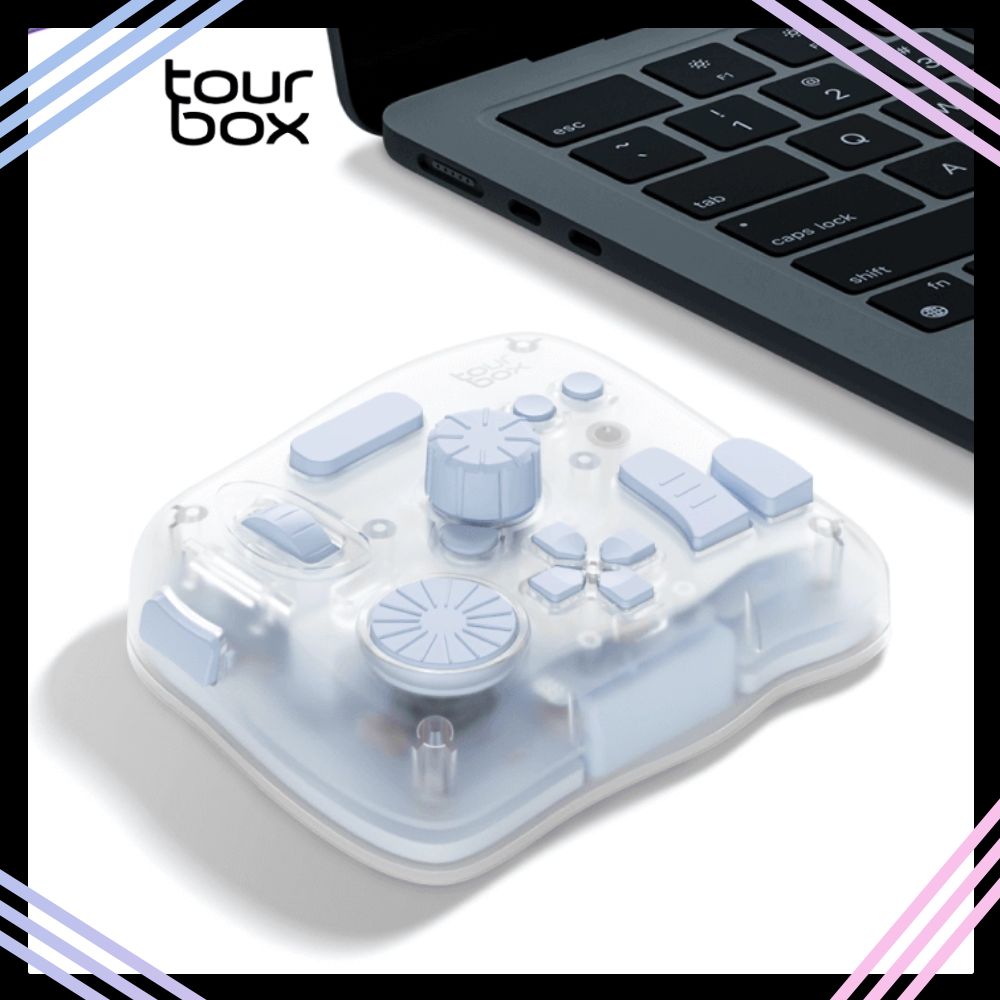 لوحة مفاتيح جديدة من TourBox E - مراجعة Gaming Console Drawing وسعره