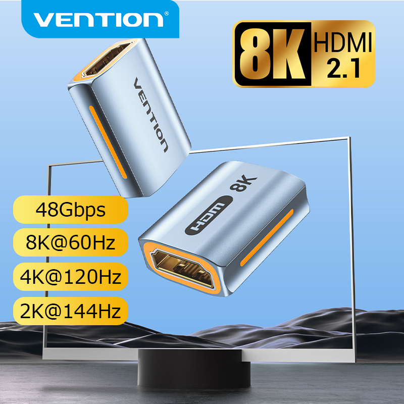 Vention 8K HDMI موسع HDMI أنثى - مراجعة Gaming Console Bundle وسعره