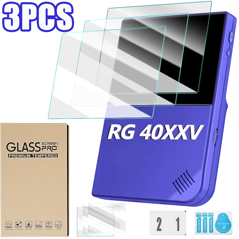 3-1 قطعة الزجاج المقسى ل Anber - مراجعة Gaming Console Anbernic وسعره