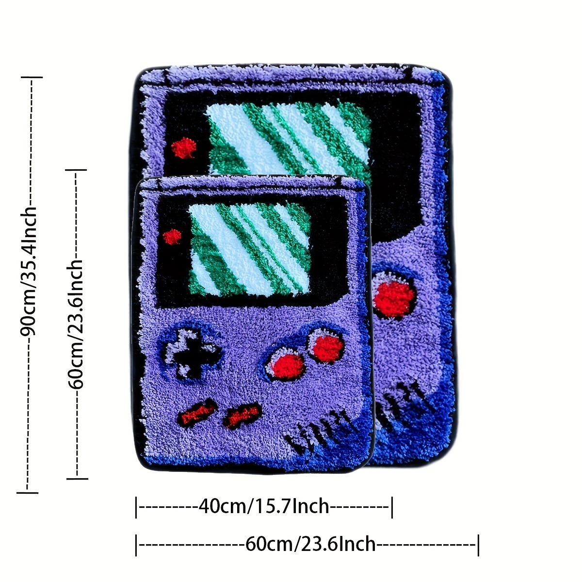 سجادة أرضية بنمط وحدة التحكم ب - مراجعة Gaming Console Room وسعره