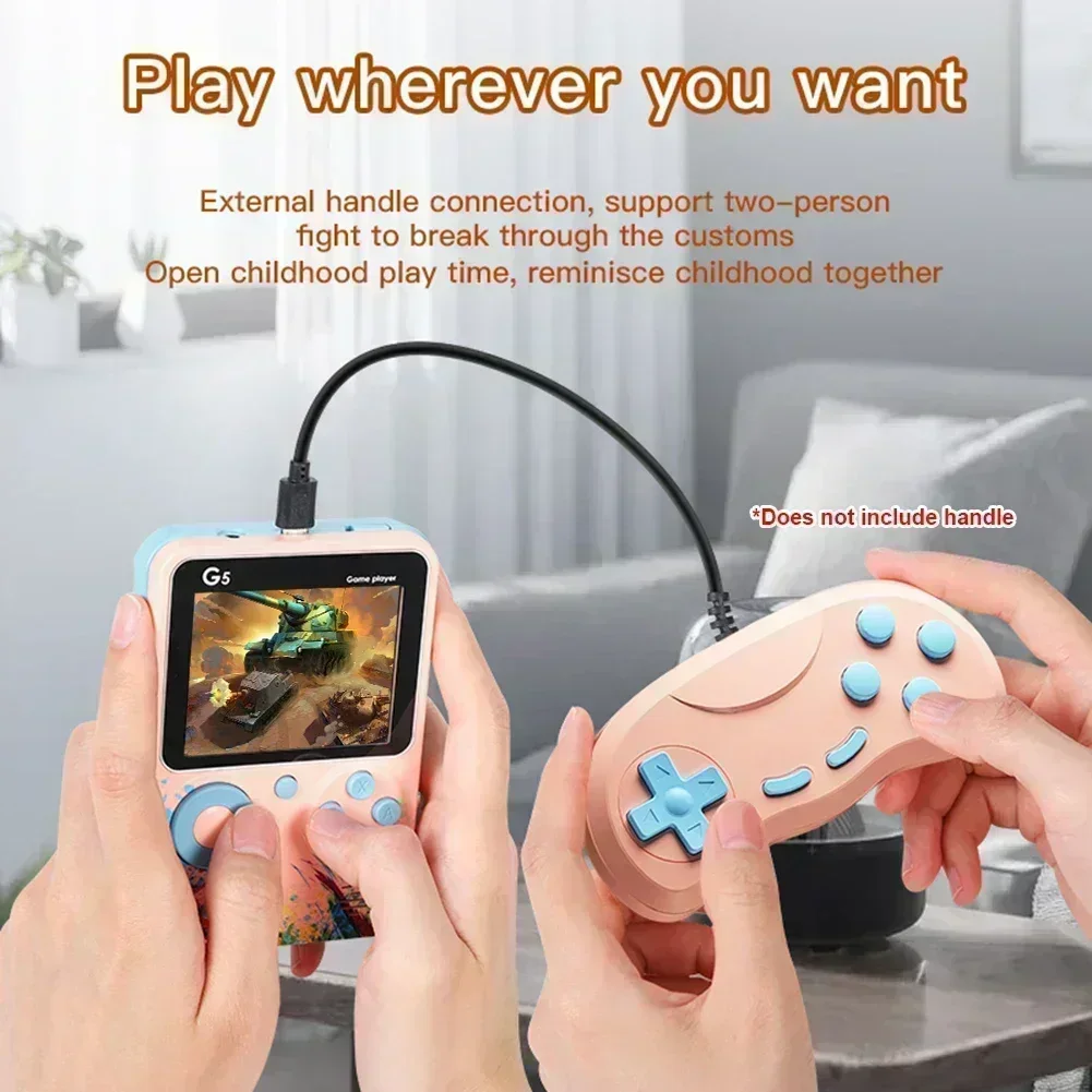 جهاز ألعاب محمول G5 بألوان الم - مراجعة Gaming Console Under 500 وسعره