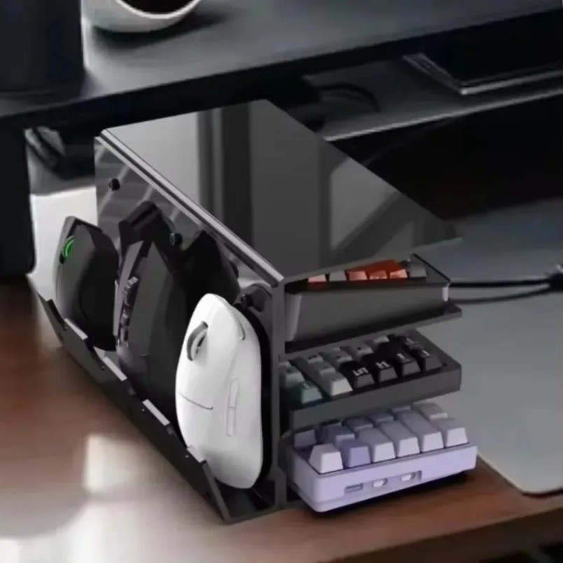 حامل لوحة مفاتيح ثلاثي الطبقات - مراجعة Gaming Console Keyboard وسعره