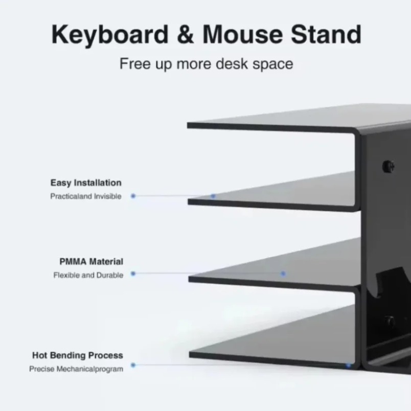 حامل لوحة مفاتيح ثلاثي الطبقات - مراجعة Gaming Console Keyboard وسعره