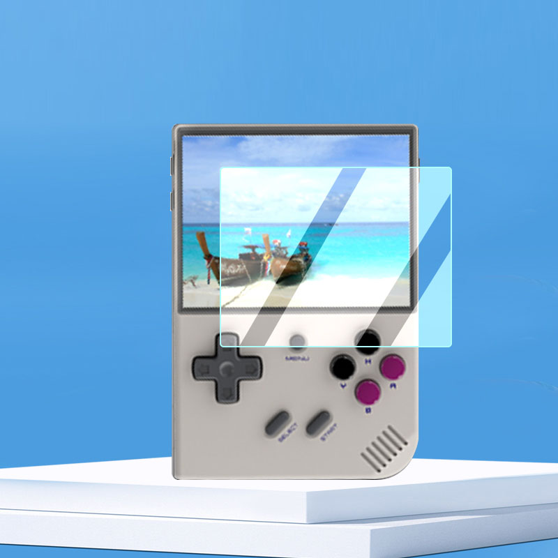 غطاء واقي للشاشة من الزجاج الم - مراجعة Gaming Console Anbernic وسعره