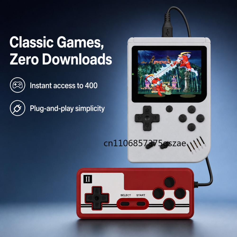 400 لعبة في 1 جهاز ألعاب محمول - مراجعة Gaming Console Under 500 وسعره