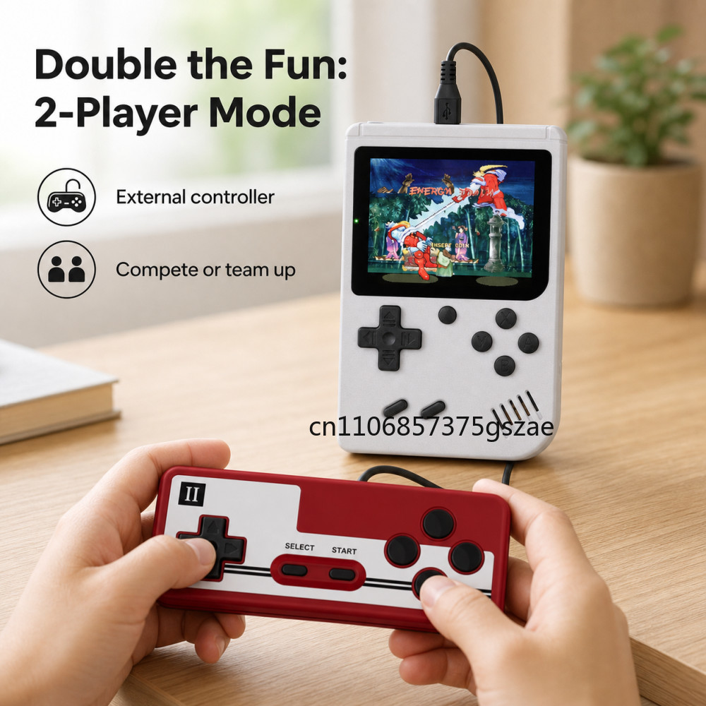 400 لعبة في 1 جهاز ألعاب محمول - مراجعة Gaming Console Under 500 وسعره